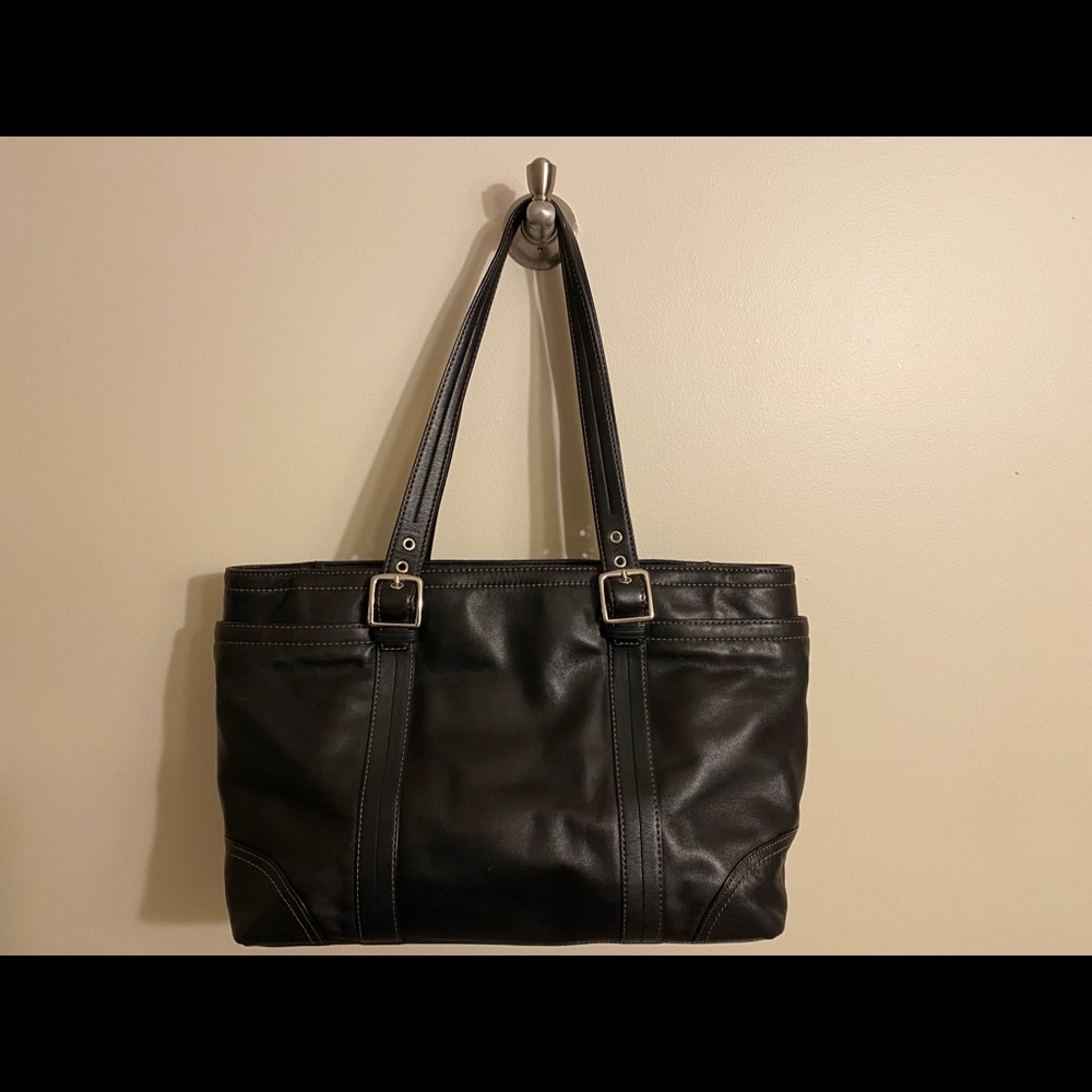 Coach Black Tote Purse